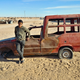 Illustration for article titled In War Torn Western Sahara, These Old Cars Are The King And Queenem/em